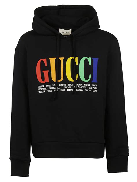 gucci cities hoodie ssense|gucci men ss24.